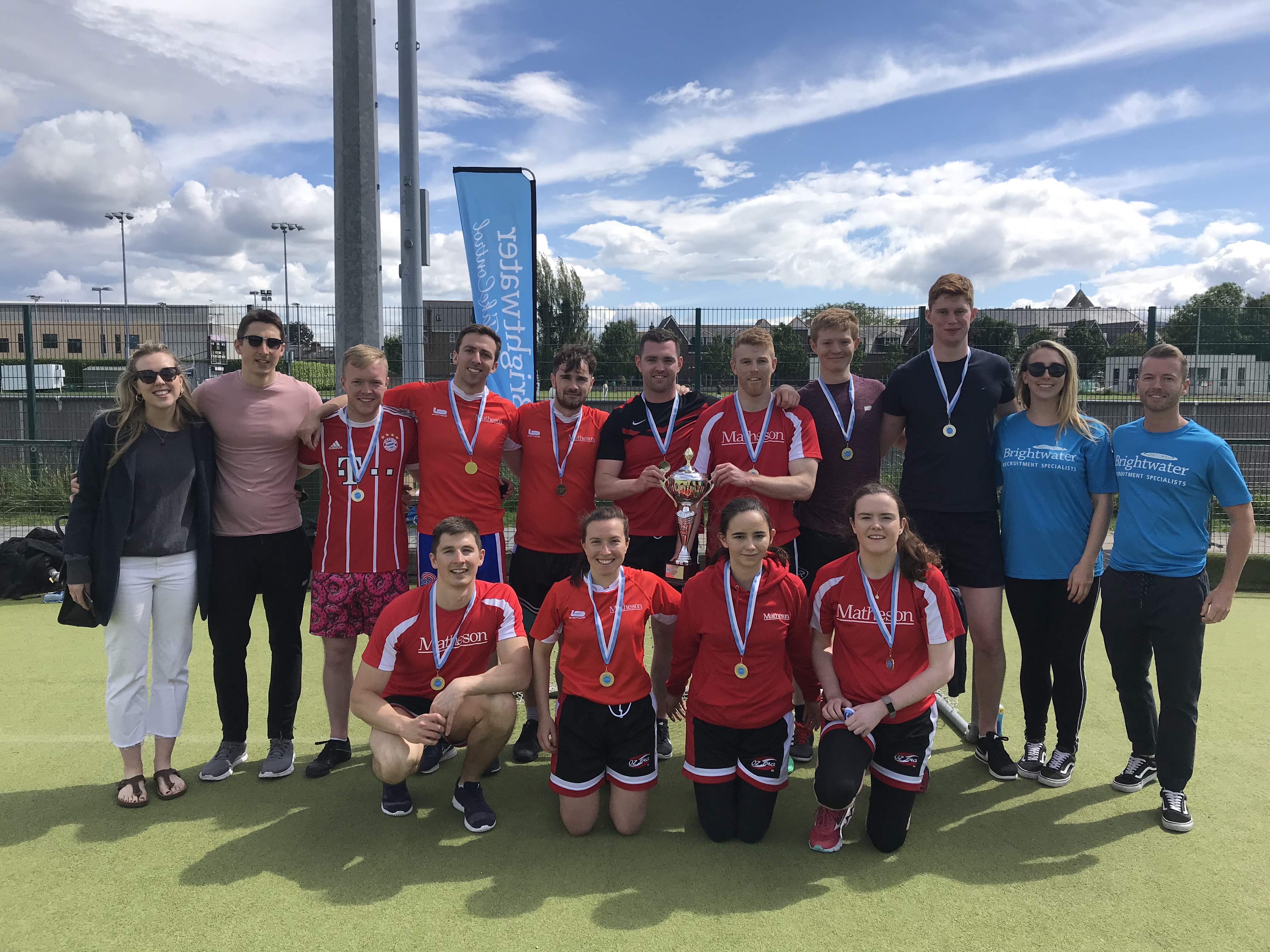 Winners of the SYS Tag Rugby 2019 Matheson Law